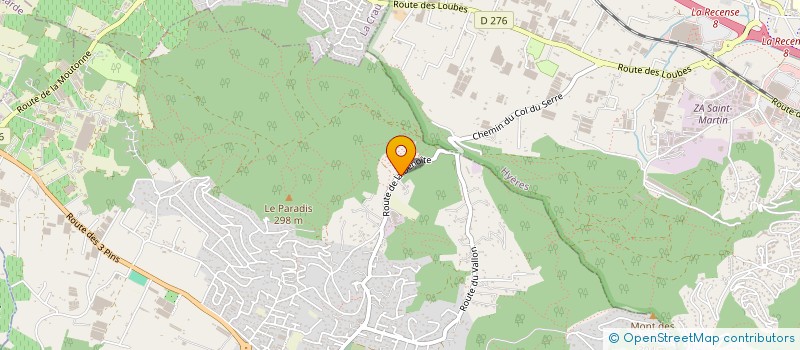 localisation de l'entreprise MONSIEUR DIMITRI MOREAU  CARQUEIRANNE