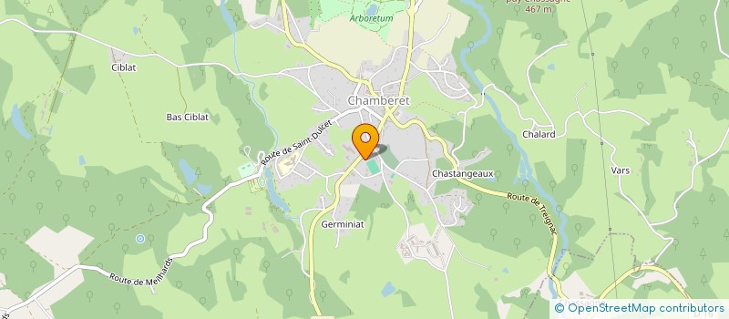 localisation de l'entreprise MONSIEUR DIMITRI MOULU  CHAMBERET