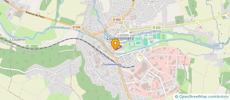 localisation de l'entreprise MONSIEUR DIMITRI MOUNIER à COULOMMIERS