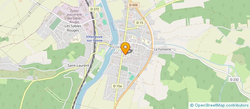 localisation de l'entreprise MONSIEUR DIMITRI NICAISE  VILLENEUVE-SUR-YONNE