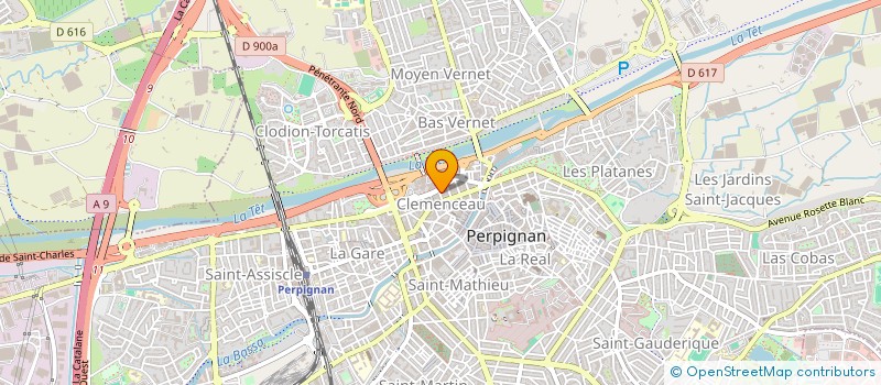 localisation de l'entreprise MONSIEUR DIMITRI OTERO  PERPIGNAN