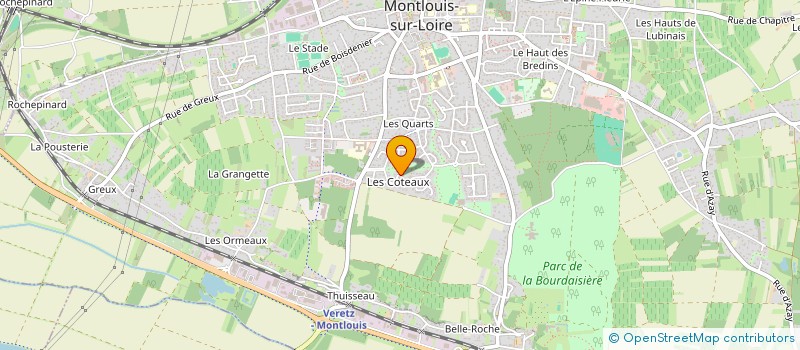 localisation de l'entreprise MONSIEUR DIMITRI PACCAGNINI  MONTLOUIS-SUR-LOIRE