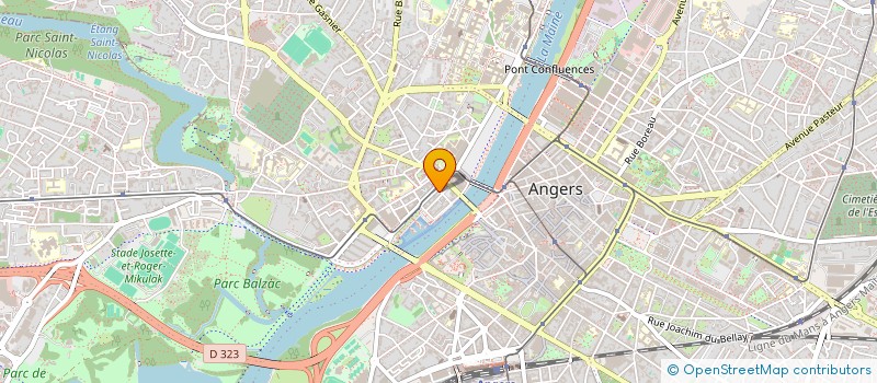 localisation de l'entreprise MONSIEUR DIMITRI PERRIER à ANGERS
