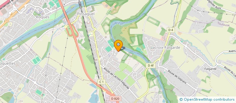 localisation de l'entreprise MONSIEUR DIMITRI PIRET  PORTET-SUR-GARONNE