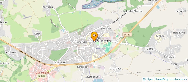 localisation de l'entreprise MONSIEUR DIMITRI POILPRE  SARZEAU