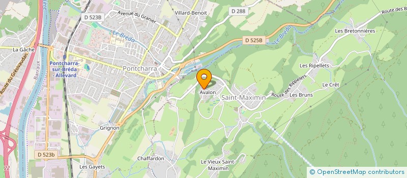 localisation de l'entreprise MONSIEUR DIMITRI PONCET-MONTANGE  SAINT-MAXIMIN