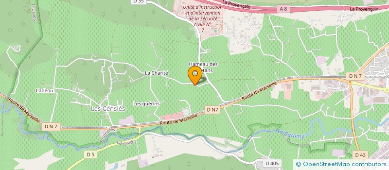 localisation de l'entreprise MONSIEUR DIMITRI PRIVAT GARILHE à BRIGNOLES