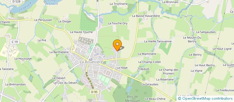 localisation de l'entreprise MONSIEUR DIMITRI PROCAK à LA BOUEXIERE