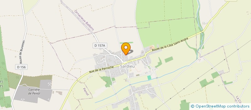 localisation de l'entreprise MONSIEUR DIMITRI RAJAT  SARDIEU