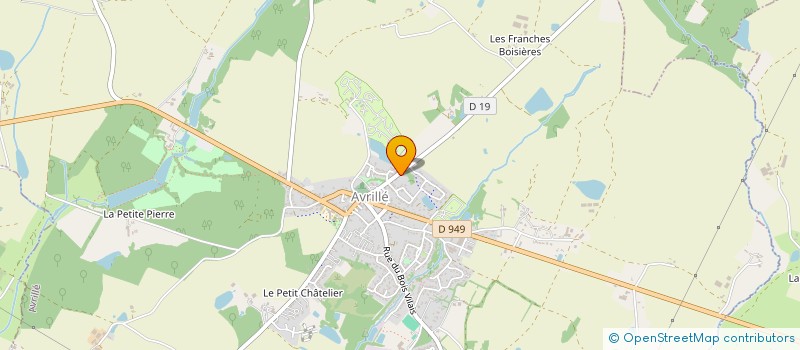 localisation de l'entreprise MONSIEUR DIMITRI RAVARD à AUBIGNY-LES CLOUZEAUX