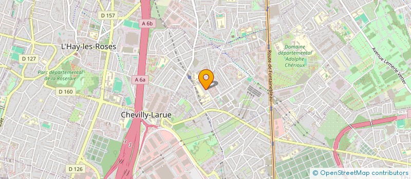 localisation de l'entreprise MONSIEUR DIMITRI RAYNAUD  CHEVILLY-LARUE