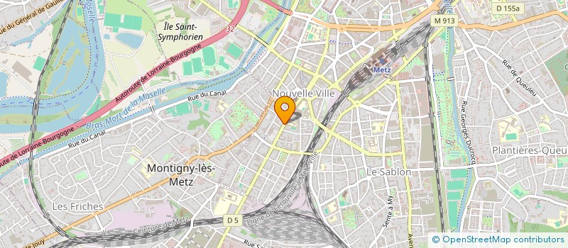 localisation de l'entreprise MONSIEUR DIMITRI RIDTCHENKO à METZ