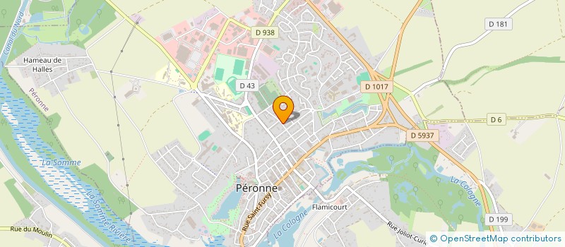 localisation de l'entreprise MONSIEUR DIMITRI RIGAUX  PERONNE