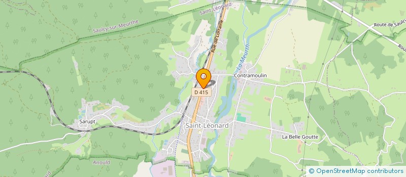 localisation de l'entreprise MONSIEUR DIMITRI RIVERA  SAINT-LEONARD