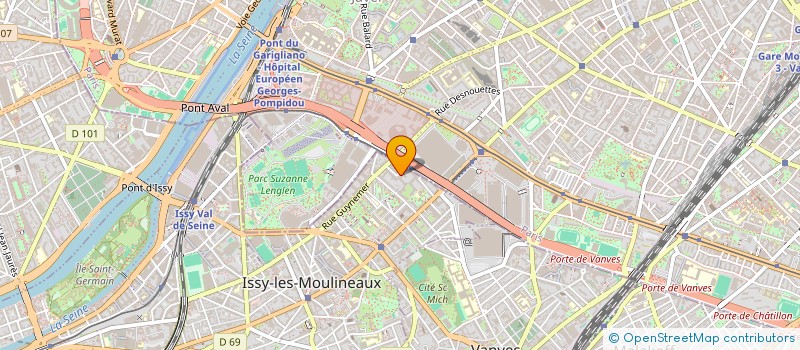 localisation de l'entreprise MONSIEUR DIMITRI RIZOS à ISSY-LES-MOULINEAUX