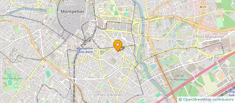 localisation de l'entreprise MONSIEUR DIMITRI ROCHE à MONTPELLIER