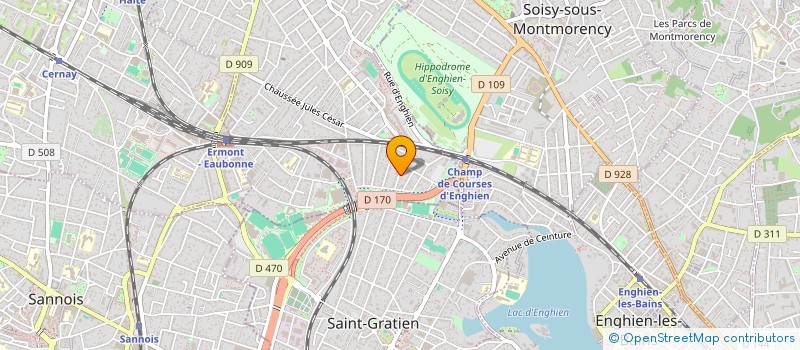 localisation de l'entreprise MONSIEUR DIMITRI ROSSI à EAUBONNE