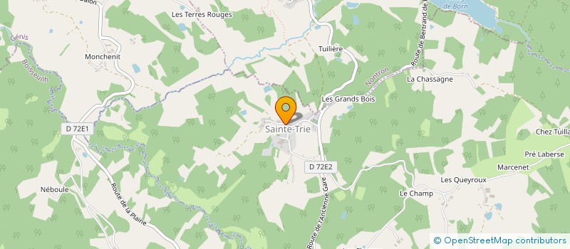 localisation de l'entreprise MONSIEUR DIMITRI ROUSSEAU à SAINT MARTIAL D'ALBAREDE