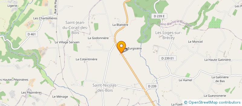 localisation de l'entreprise MONSIEUR DIMITRI ROUSSEL  BRECEY