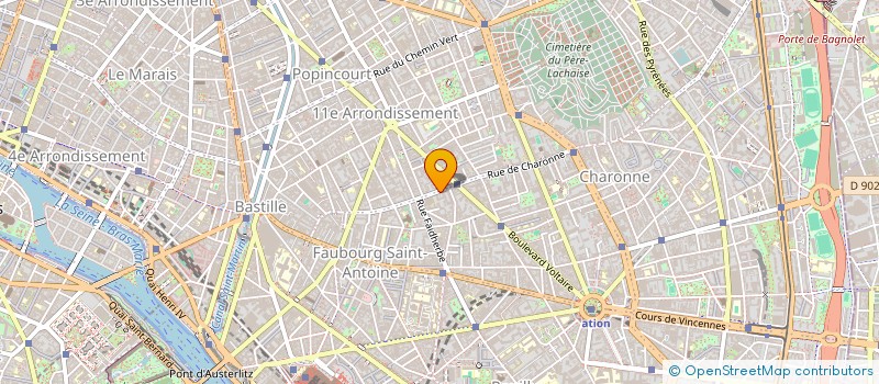 localisation de l'entreprise MONSIEUR DIMITRI ROUYER  PARIS