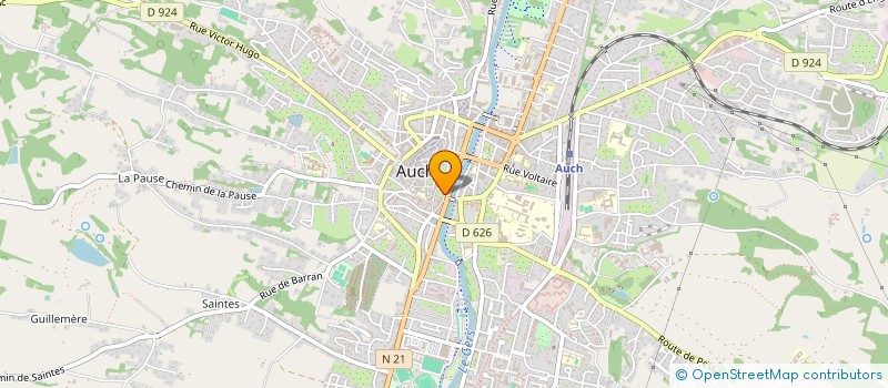 localisation de l'entreprise MONSIEUR DIMITRI SAN NICOLAS  AUCH