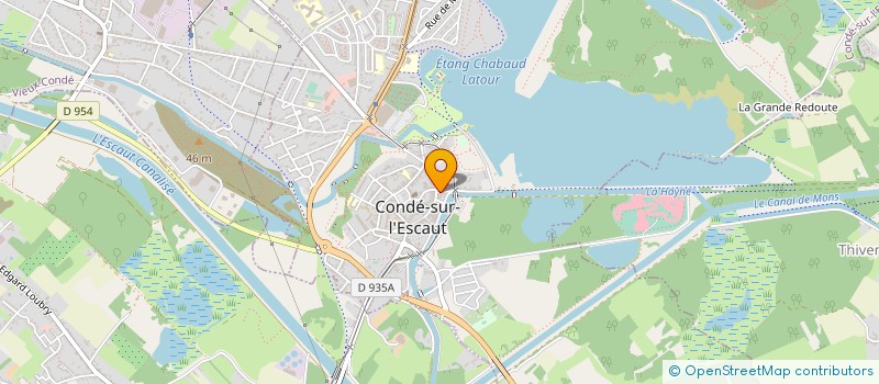 localisation de l'entreprise MONSIEUR DIMITRI SAVAUX  CONDE-SUR-L'ESCAUT