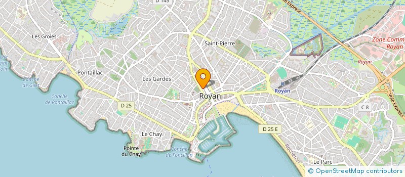 localisation de l'entreprise MONSIEUR DIMITRI SCHOONBAERT  ROYAN