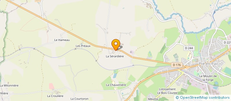 localisation de l'entreprise MONSIEUR DIMITRI SEURIN à SAINT-CALAIS-DU-DESERT