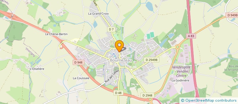 localisation de l'entreprise MONSIEUR DIMITRI SIGNORET  BOURNEZEAU