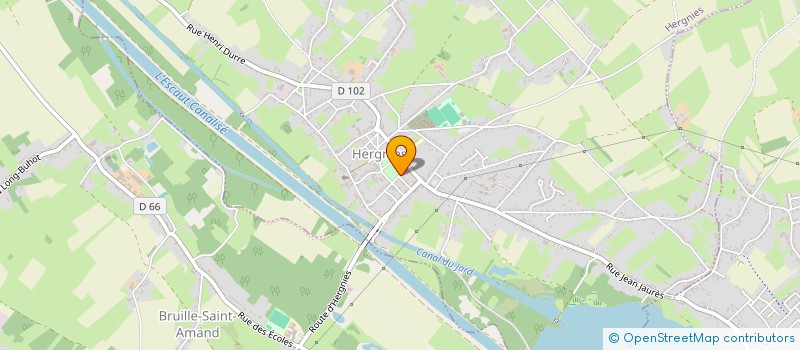 localisation de l'entreprise MONSIEUR DIMITRI SIKORA  HERGNIES