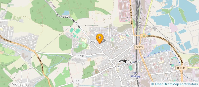 localisation de l'entreprise MONSIEUR DIMITRI SILVESTRIN  WOIPPY