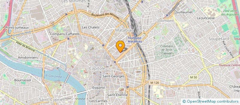 localisation de l'entreprise MONSIEUR DIMITRI SIRACH à TOULOUSE