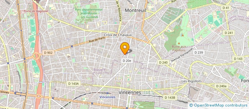 localisation de l'entreprise MONSIEUR DIMITRI SKALAFOURIS à MONTREUIL