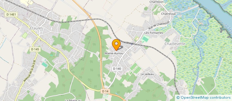 localisation de l'entreprise MONSIEUR DIMITRI SOLTERO  CHAILLEVETTE