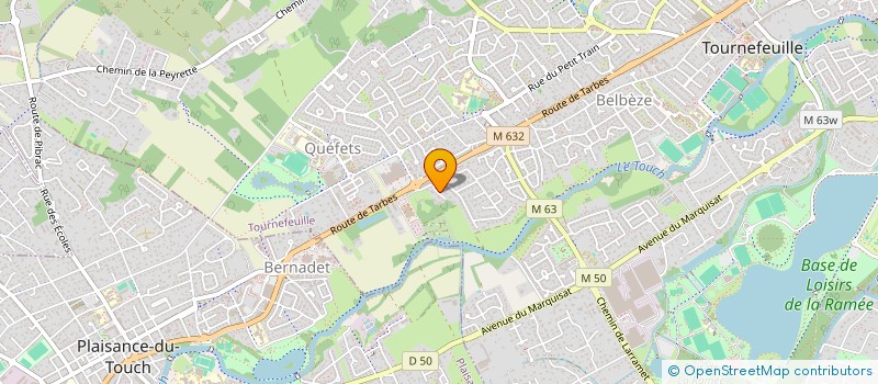 localisation de l'entreprise MONSIEUR DIMITRI SOUKOULIS à TOURNEFEUILLE