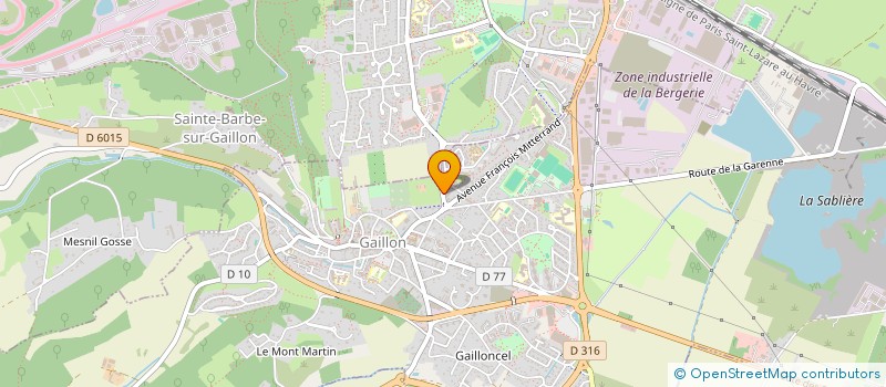 localisation de l'entreprise MONSIEUR DIMITRI SOULIVET  GAILLON