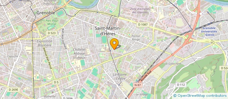 localisation de l'entreprise MONSIEUR DIMITRI SOUSSAN  SAINT-MARTIN-D'HERES