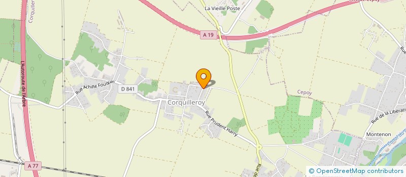localisation de l'entreprise MONSIEUR DIMITRI STERN à CORQUILLEROY