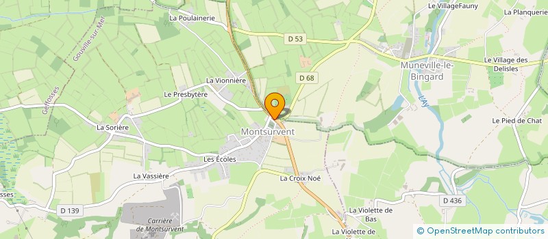 localisation de l'entreprise MONSIEUR DIMITRI TAINTURIER  CAMBERNON