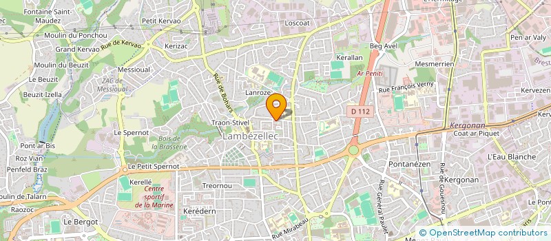 localisation de l'entreprise MONSIEUR DIMITRI TANGUY à BREST