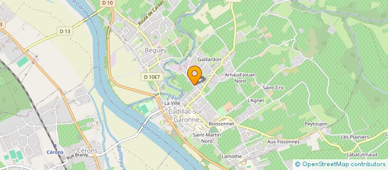 localisation de l'entreprise MONSIEUR DIMITRI TARDIEU  LIBOURNE