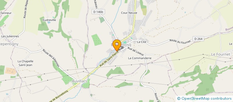 localisation de l'entreprise MONSIEUR DIMITRI TAUPIN  AUVILLARS