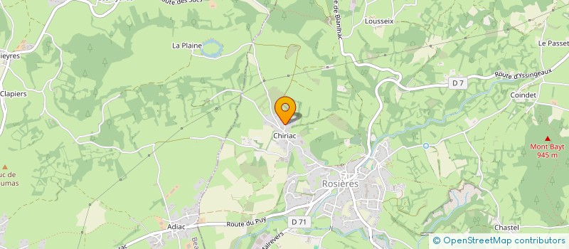 localisation de l'entreprise MONSIEUR DIMITRI TEMPERE  ROSIERES