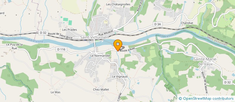 localisation de l'entreprise MONSIEUR DIMITRI TESSON à SAINT-VICTURNIEN