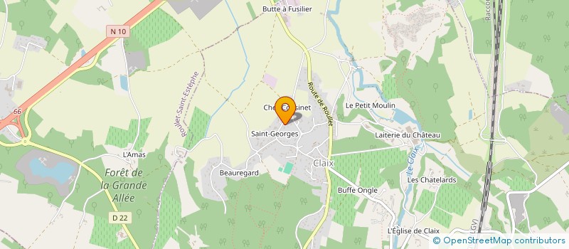 localisation de l'entreprise MONSIEUR DIMITRI THIOT à CLAIX
