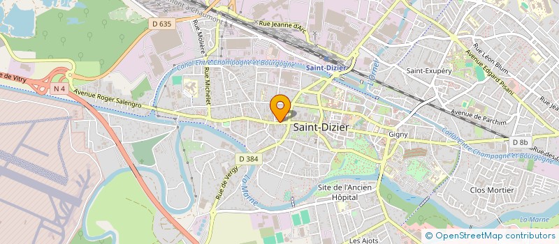 localisation de l'entreprise MONSIEUR DIMITRI THIRION à SAINT-DIZIER