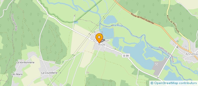 localisation de l'entreprise MONSIEUR DIMITRI TOPSENT  CONDE-SUR-RISLE