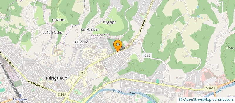 localisation de l'entreprise MONSIEUR DIMITRI TRONCHE à PERIGUEUX