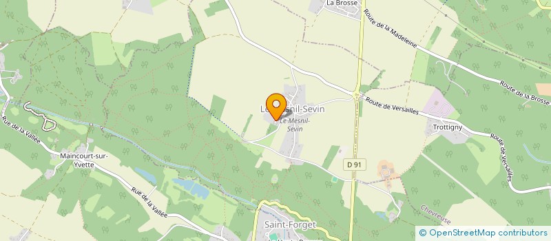 localisation de l'entreprise MONSIEUR DIMITRI TUSERA  SAINT-FORGET