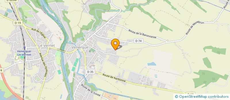 localisation de l'entreprise MONSIEUR DIMITRI VALAX à VENERQUE